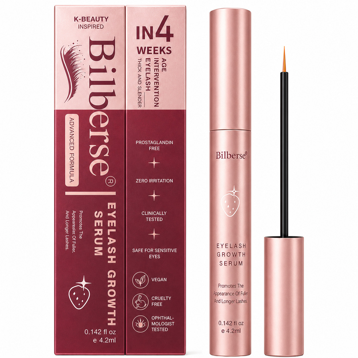 Your first lash serum. No burns. No BS. Just lashes.