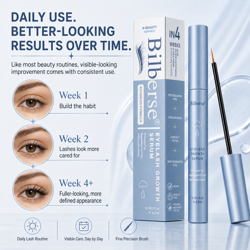 Bilberse Lash Serum Peptide Complex Biotin PG-Free 4.2mL（Vegan）