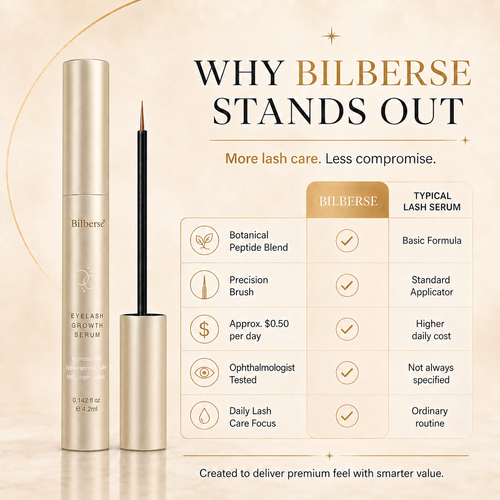Bilberse Lash Serum Peptide Complex Biotin PG-Free 4.2mL（Love）