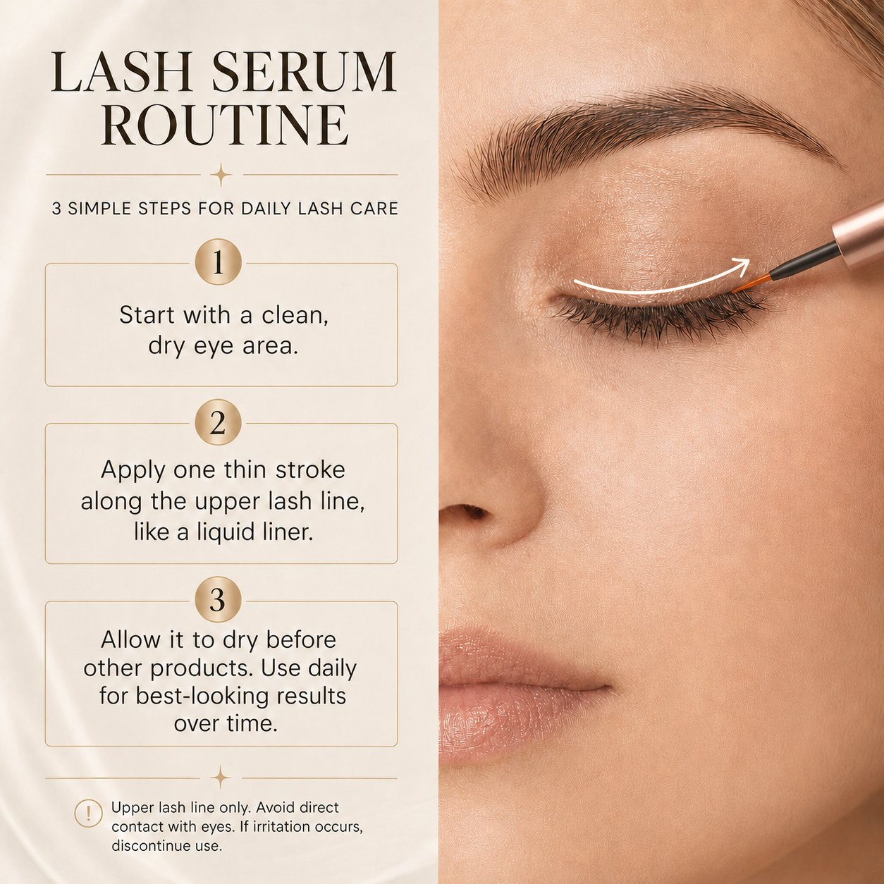 Bilberse Lash Serum Peptide Complex Biotin PG-Free 4.2mL（Girlish）